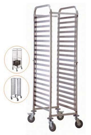 Carros bandejeros para pasteleria