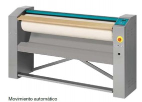 Planchadoras Primer PS-100/25.  Rodillo de 1000*250 mm. Producción 30 kg./h. Potencia 5130 W. Trifásica.  Medidas 1400*445*1005 mm.