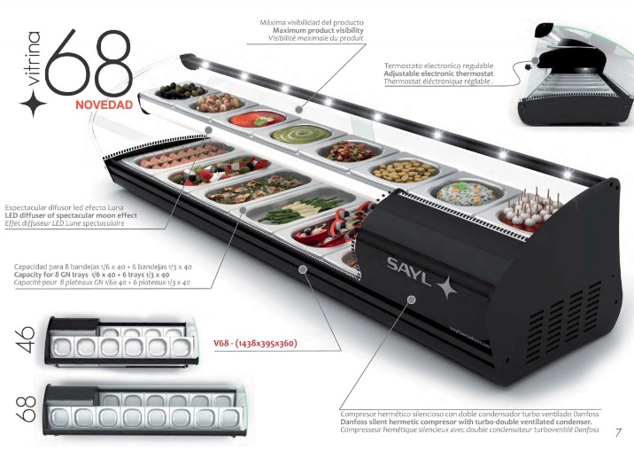 VITRINA refrigerada  68