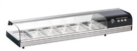 Vitrina refrigerada bandejas GN TT4L