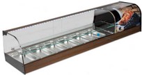 Vitrina refrigerada decorada VN-4E Estante intermedio
