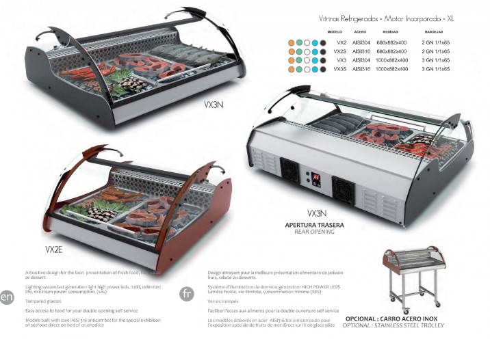 VITRINAS refrigeradas  XL