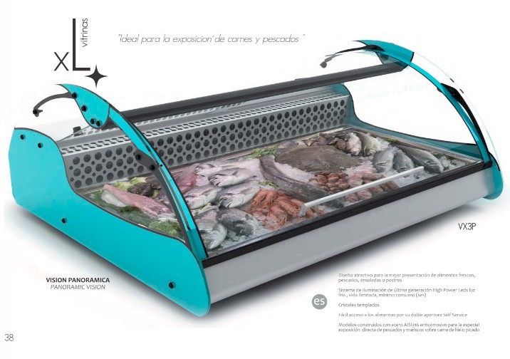 VITRINAS refrigeradas  XL