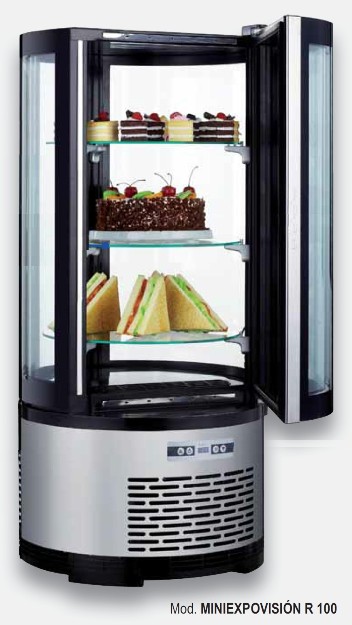 Armario refrigerado miniexpovisión R-100