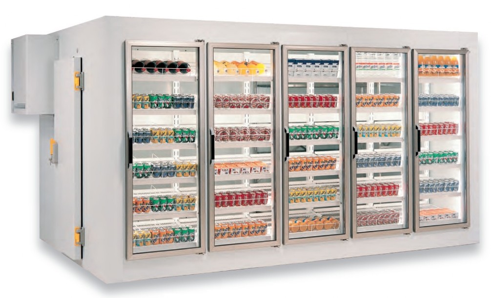 Camara expositora con zona de reserva