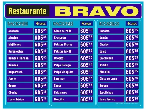 PIZARRAS de caferia